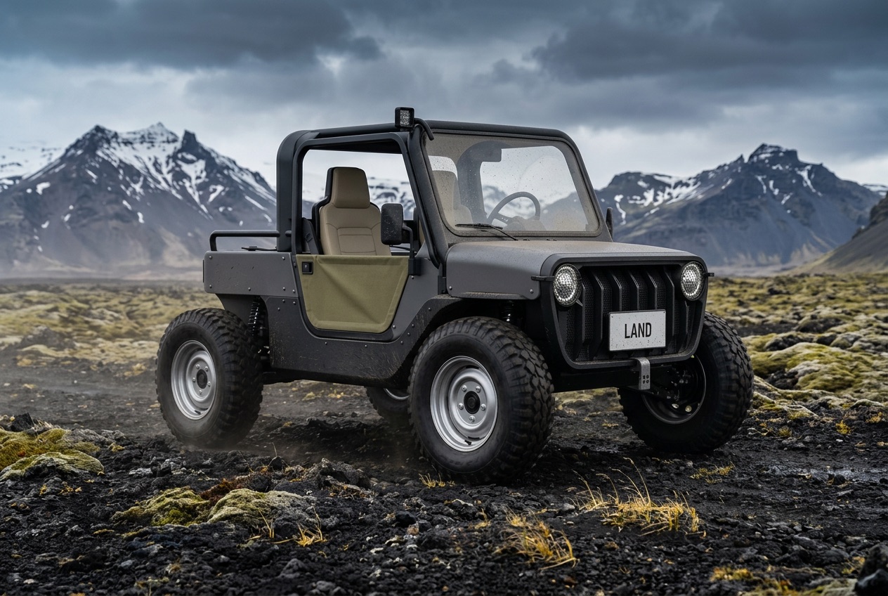 Low-speed & light electric 4-wheelers